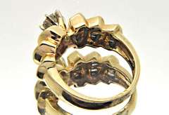 LADIES 14K DIAMOND ENGAGEMENT RING