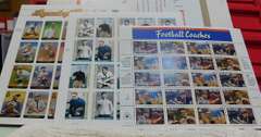 Stamps:  Sports  $20.40 face