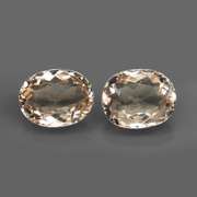 Gorgeous! 3.49ct set of untreated Morganite