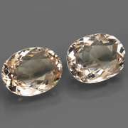 Gorgeous! 3.49ct set of untreated Morganite