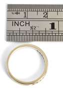 Stackable WG Channel Set Diamond Band