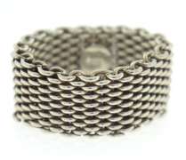 Tiffany & Co Sterling Silver Somerset Ring