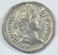 Lustrous Roman Silver Denarius of Caracalla, 198-217 AD