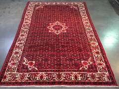 MAGNIFICENT PERSIAN HAMEDAN RUG 7'X10'.1"