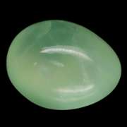 Large 19.22ct untreated Prehnite cabochon