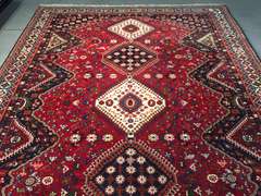 EXQUISITE PERSIAN YALAMEH RUG 7x9.9