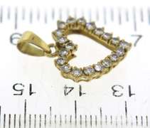 Favorite 18kt Diamond Heart Pendant