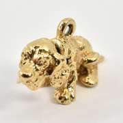 Fun 14k Dog Charm