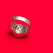 14K WHITE GOLD LADIES DIAMOND RING 2.50 CARATS