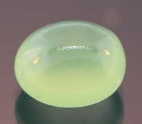 Large 18.47ct untreated Prehnite cabochon