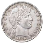 1899 Barber Half Dollar