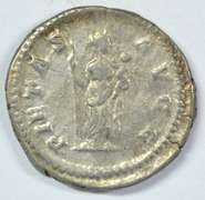 Scarce Plautilla Roman Silver Denarius, 197 AD