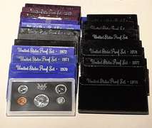 1968-1987 Proof Sets With Boxs