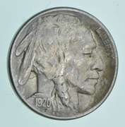 1920-S Indian Head Buffalo Nickel