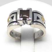 Sterling Silver Navajo Citrine Ring