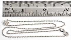 Charming Diamond Star Necklace in 14K WG