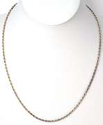Sterling Silver Rope Chain Necklace