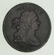 1800 Draped Bust Half Cent - Circulated