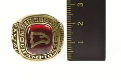 10K Yellow Gold 2000 Big South Championship Football Ring