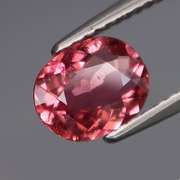 Top color 1.14ct vivid pink glittering Tourmaline