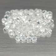 Heavy! 16.58ct diamond white Zircon set