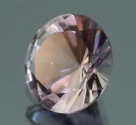 Unique 2.05ct Rose de Franc Amethyst solitaire