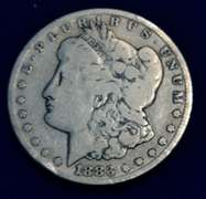 1883 CC Morgan Dollar   Circulated