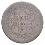 1838-O Seated Liberty Dime