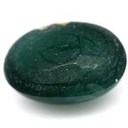 Eye catching 2.68ct forest green Apatite cabochon