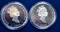 Lot Of 2 Canada 2000 20 Dollar Transportation