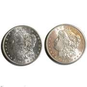 2 Frosty White BU 1902 O Morgan Dollars From A Roll