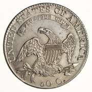 1825 Capped Bust Half Dollar - Choice