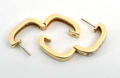 Huggy Syle Diamond Earrings
