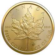 2021 1 oz Canadian Gold Maple Leaf Uncirculated