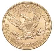 1900 $5.00 Liberty Head Gold Half Eagle