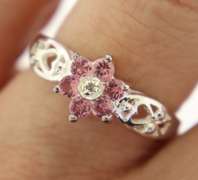 Sterling Silver Small Flower ring