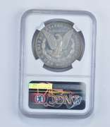Proof Details 1887 Morgan Silver Dollar - Cleaned - Graded NGC