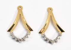 Tasteful Diamond Earring Enhancers
