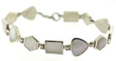 Group Lot of Mop Earrings, Ring, Pendant, Bracelet & Ball Earrings