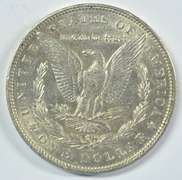 Near Mint 1894-O Morgan Silver Dollar. Lustrous AU