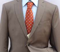 Stylish Glen Plait Slim Fit Suit, Made By Galante