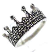 Sterling Silver Opal And Pink Saphires Ring