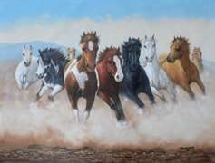 ONE OF A KIND  HAND PAINTED OIL PAINTING ON CANVAS