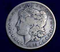 Lot of 6 Morgan Dollars From the late Eighteen Hundreds All From The San Francisco Mint