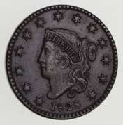 1828 Matron Head Large Cent - Narrow Date - Near Uncirculated