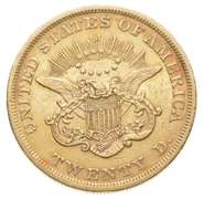 1852 $20.00 Liberty Head Gold Double Eagle