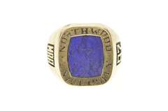 10K Yellow Gold 1997 Northwood University Ornate Class Ring