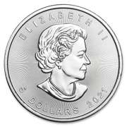 2021 Silver Maple Leaf 1 oz Uncirculated