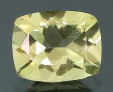 Bright 2.45ct cushion cut Lemon yellow Citrine