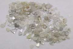 5ct+ collection of shimmering flat Diamonds